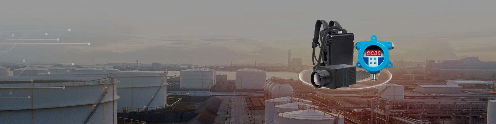 Detector de Gas Metano 0ptical